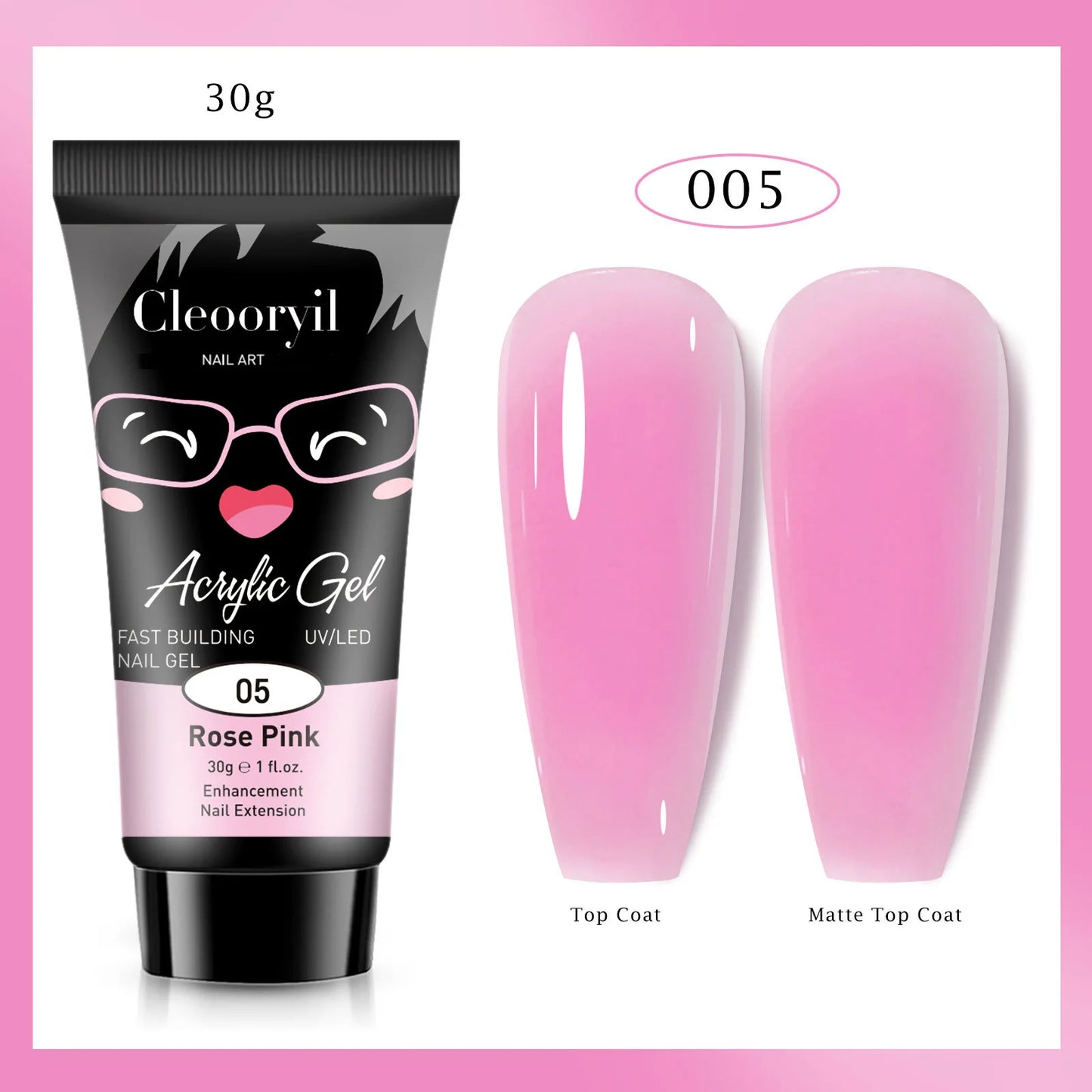 Misscheering Nail Extension Gel Poly Nail Acrylic Gel UV LED