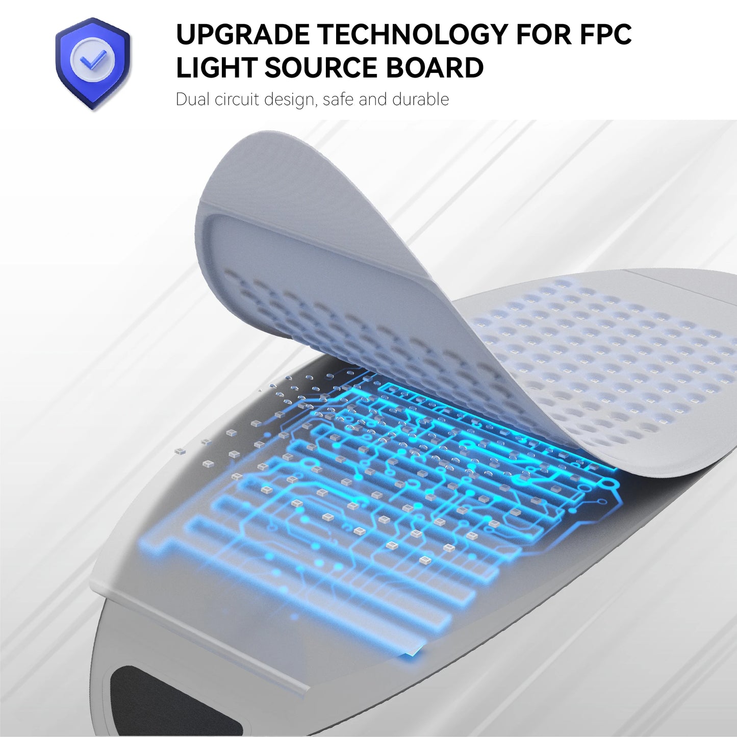 Hello Face L6 LED Light Mask 630nm And 850nm NIR Skin Friendly Fabric