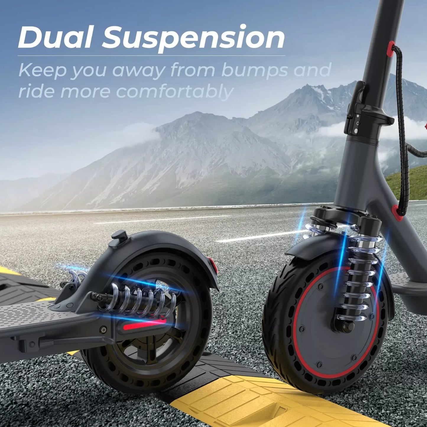 AOVOPRO TMAX Electric Scooter 500W 22MPH Smart App