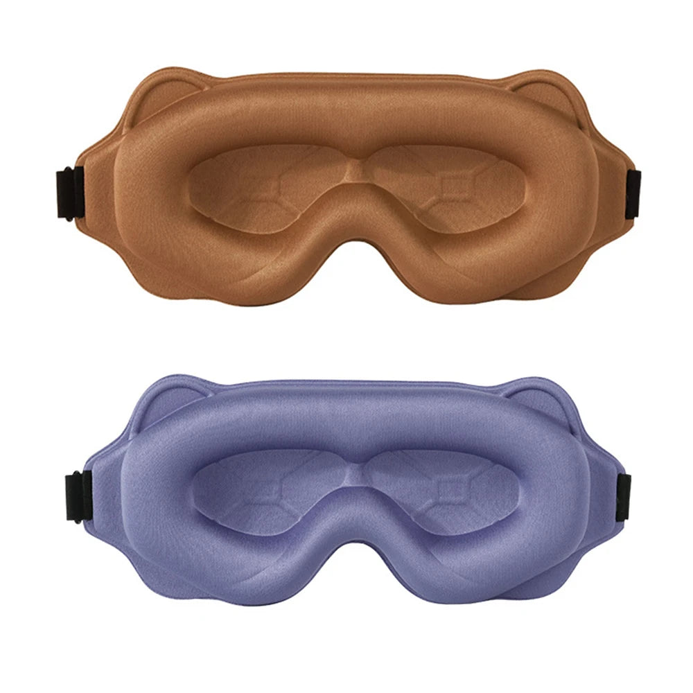 Zoechic 3D Sleeping Mask Blockout Light Travel Eye Mask