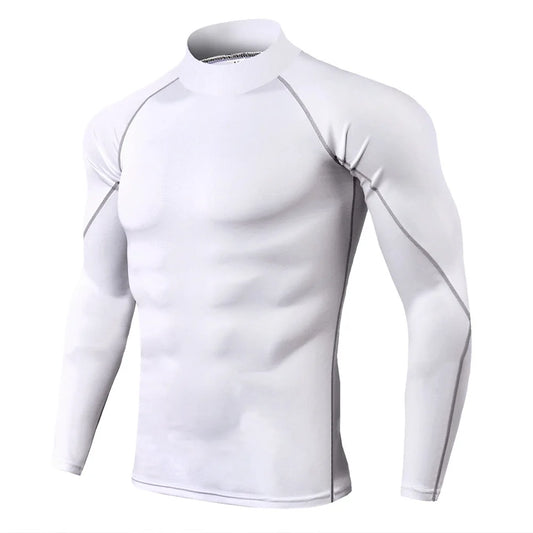 Men Quick Dry Sport T Shirt Compression Running Top For Gym
