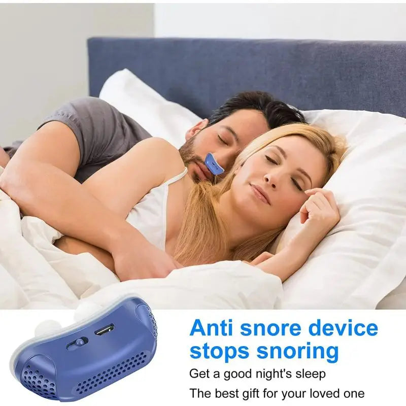 Anti Snoring Device Upgraded Adjustable Electric Snore Stopper