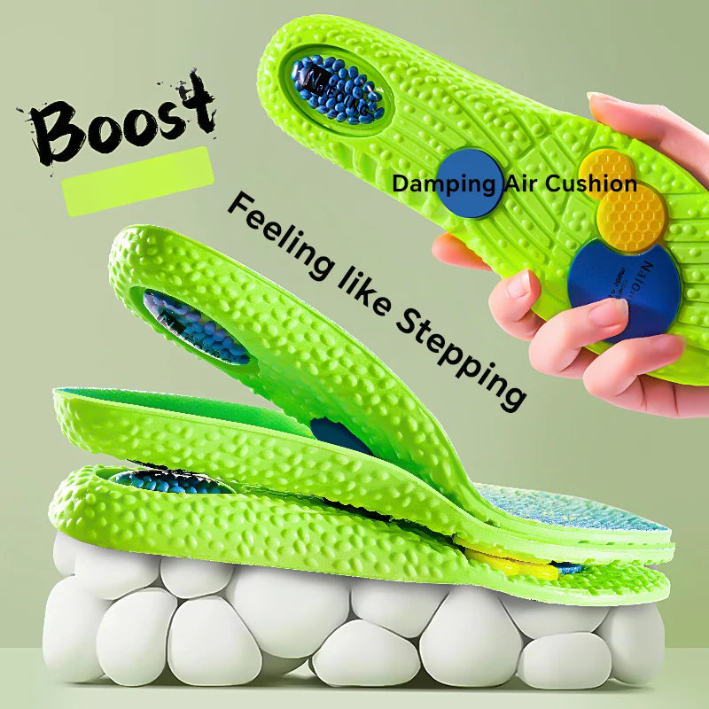 NAFOING Sport Shock Absorption Insoles EVA Air Cushion Arch Support