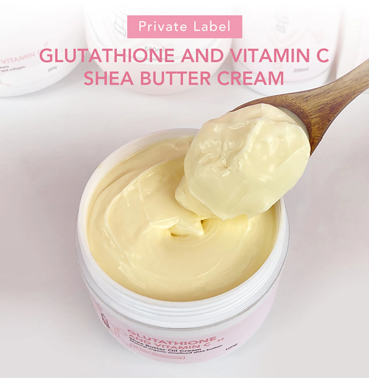 AILKE Whitening Skin Care Set Glutathione Vitamin C Brightener Moisturizer