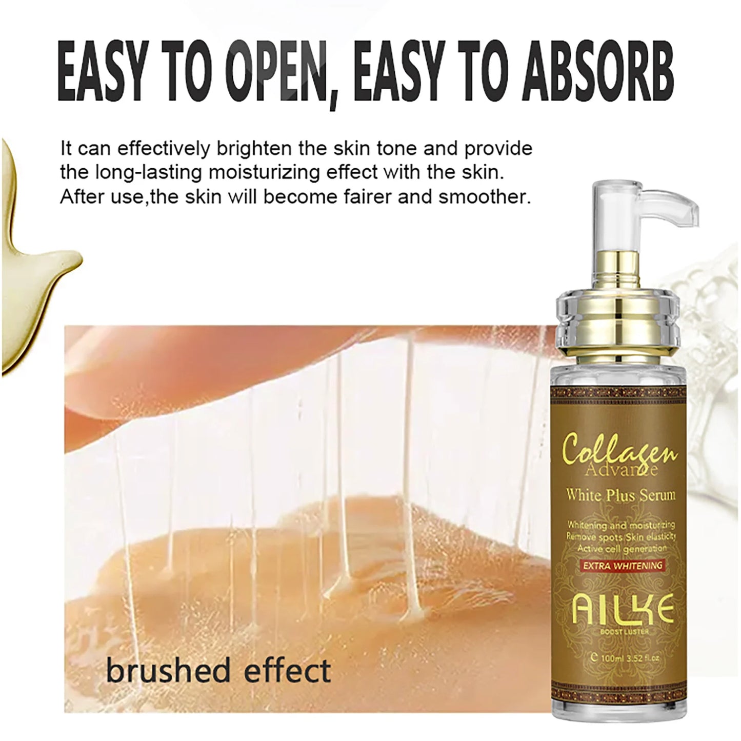 AILKE Skin Whitening Serum For Face Moisturizing And Even Tone