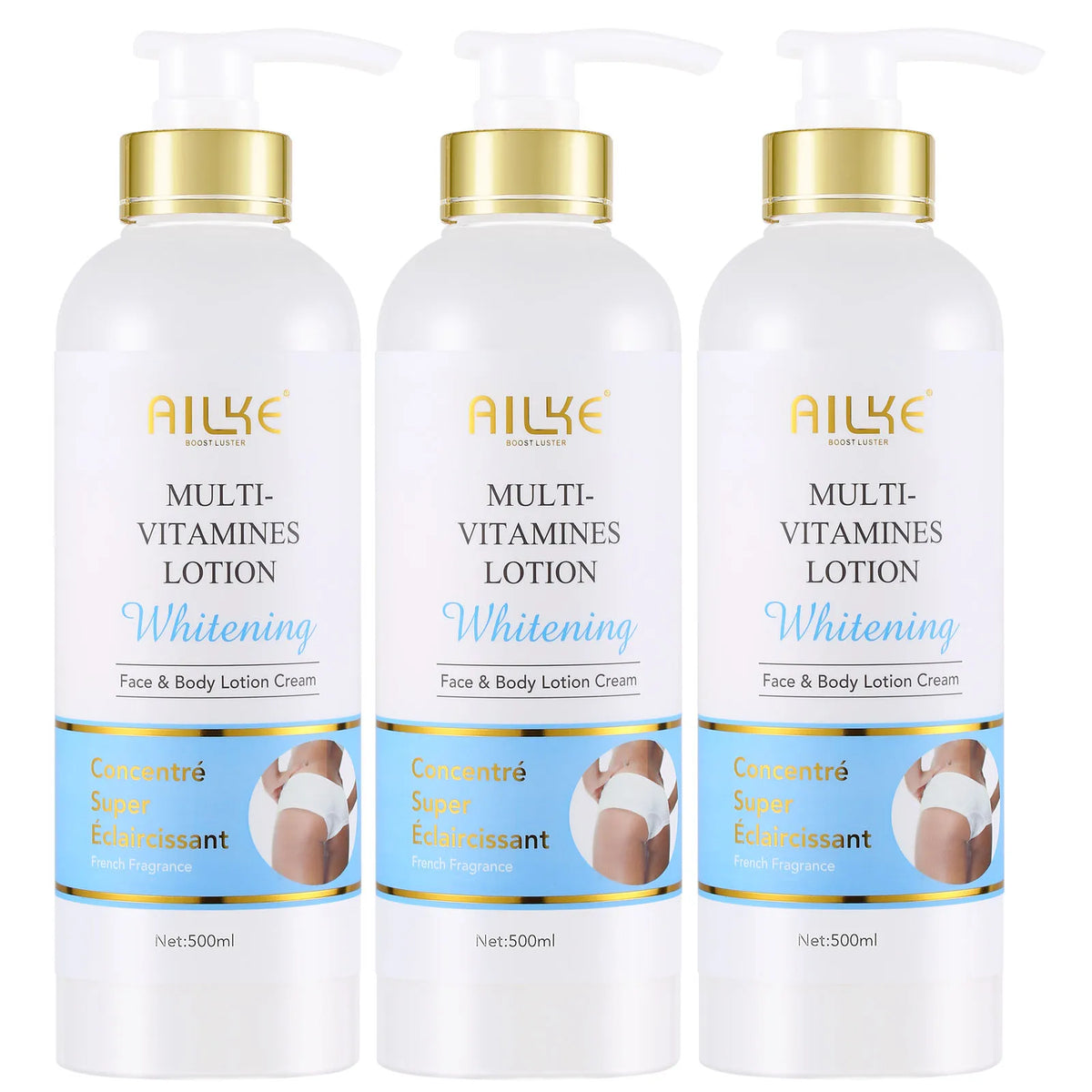 Ailke Multi Vitamin Whitening Body Lotion Moisturizer