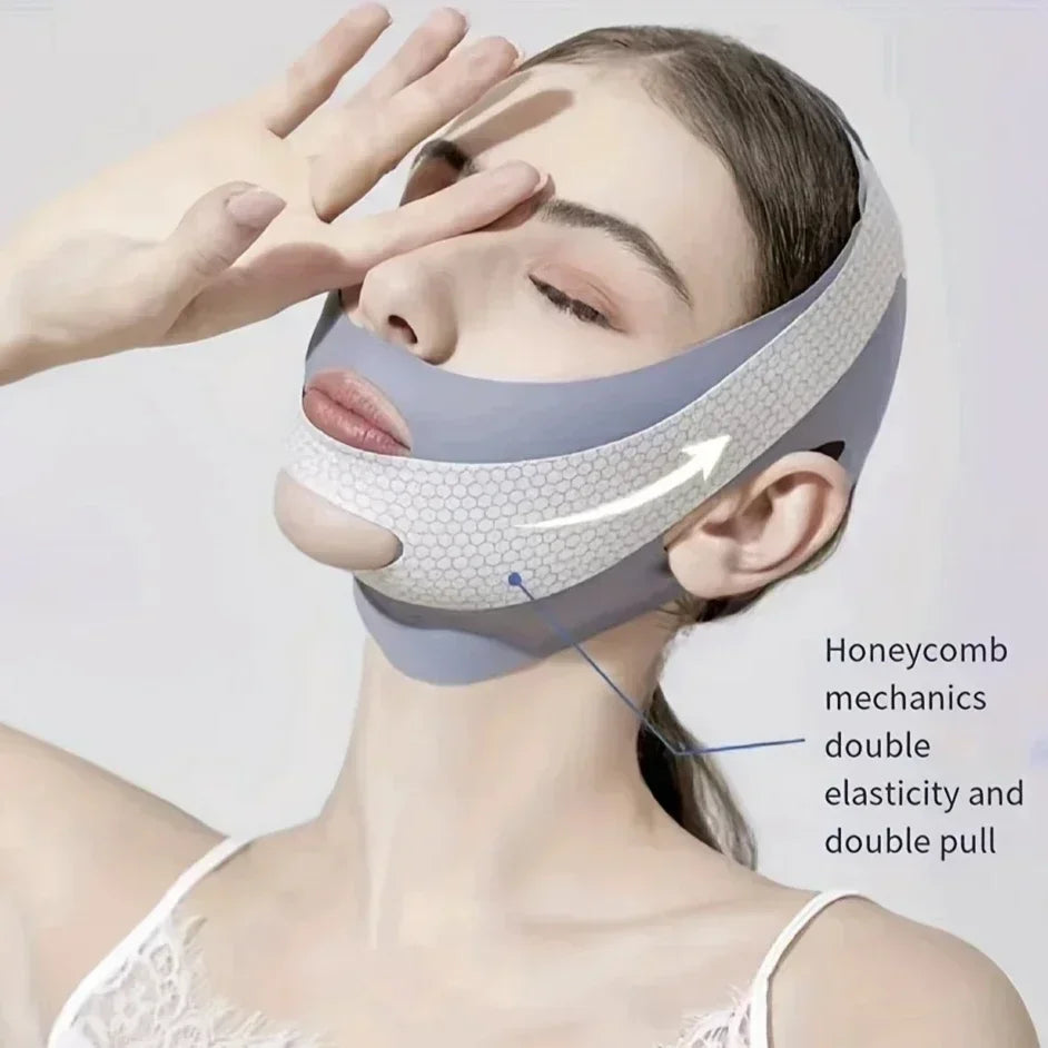 V Line Face Lifting Strap For Double Chin Contour Support