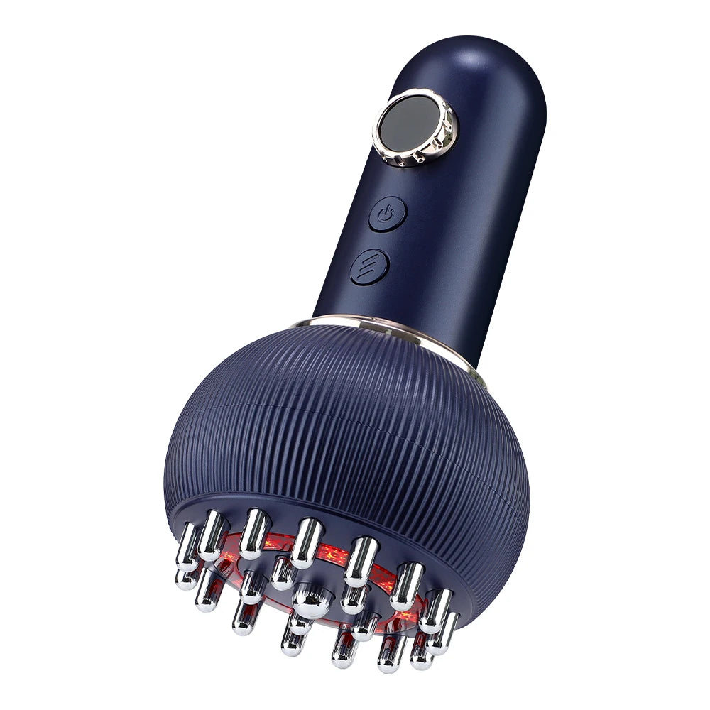 Hailicare Wireless Electric Heated Massage Brush For Microcurrent Back Massage