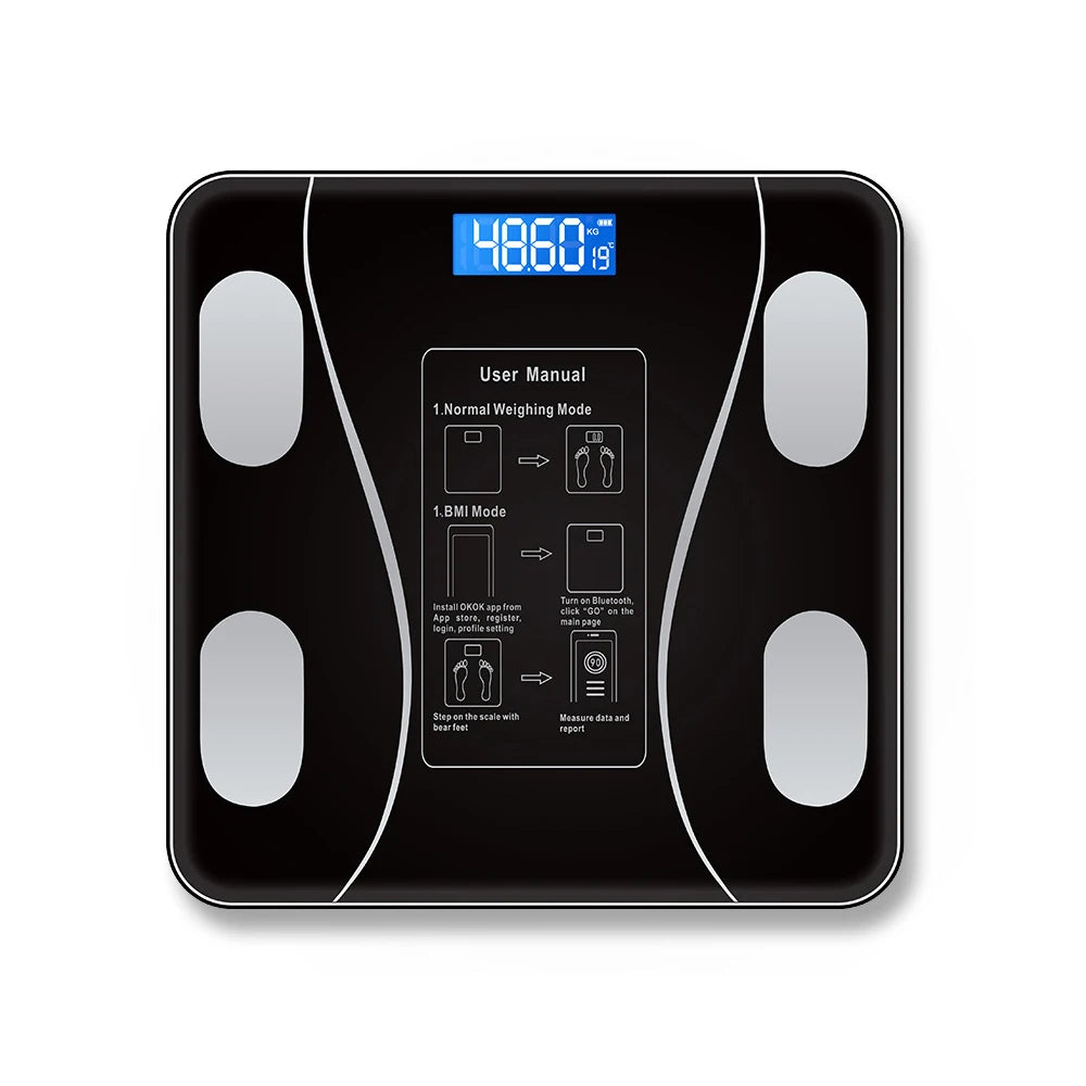 AEHOME Smart Scale With Bluetooth App And Body Composition