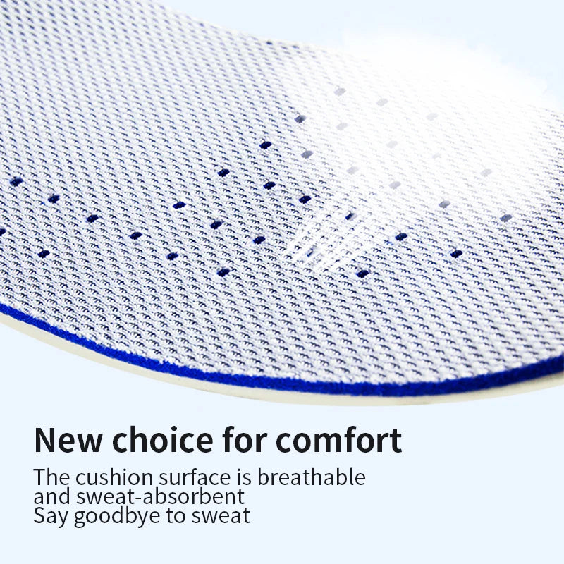 Invisible Height Increase Insoles Breathable Comfort for Men Women