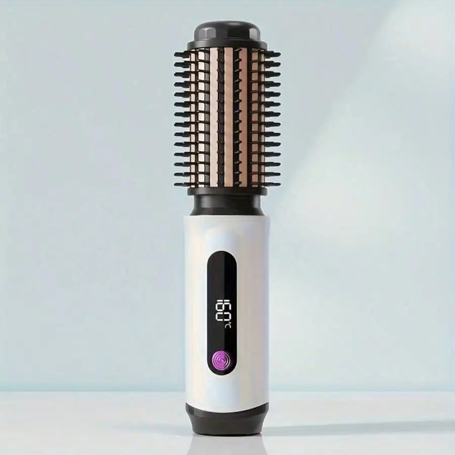 Portable Cordless Hair Styler And Curling Iron