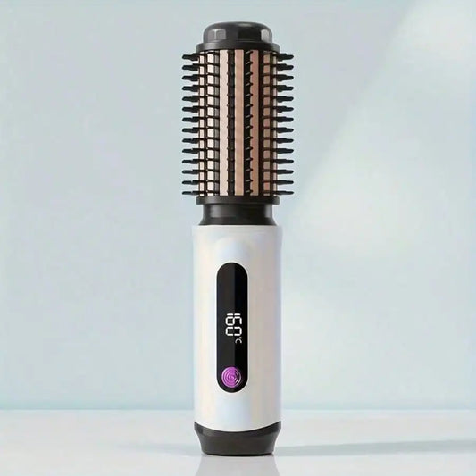 Portable Cordless Hair Styler And Curling Iron