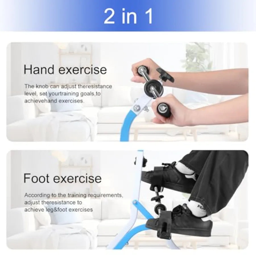 Pedal Exercise Bike for Seniors Adjustable Resistance