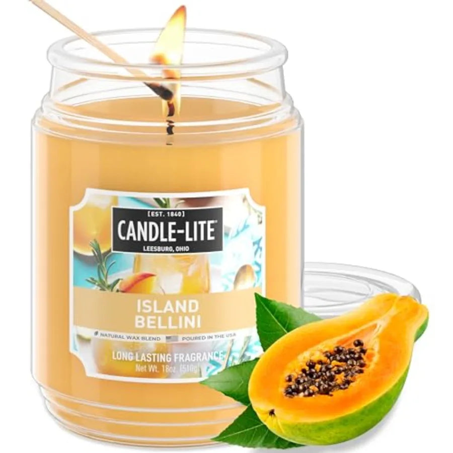 Fall Scented Aromatherapy Candle Single Wick 110 Hours Burn Time