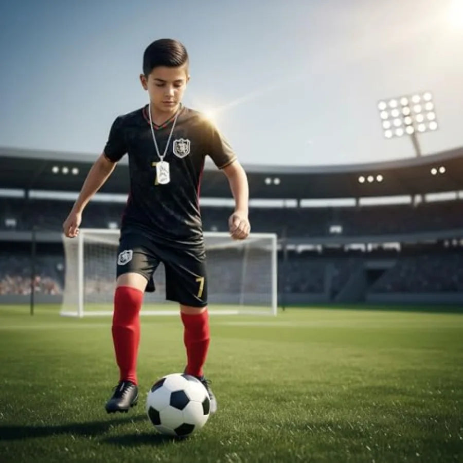 Soccer Jersey Set Uniform Kit Shirt Shorts Socks For Boys And Girls