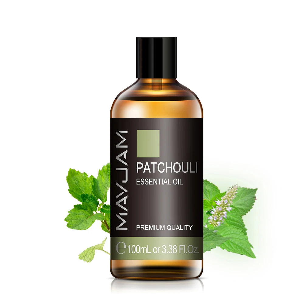 MAYJAM Pure Essential Oils Set Lavender Eucalyptus Rose Ginger Lemongrass