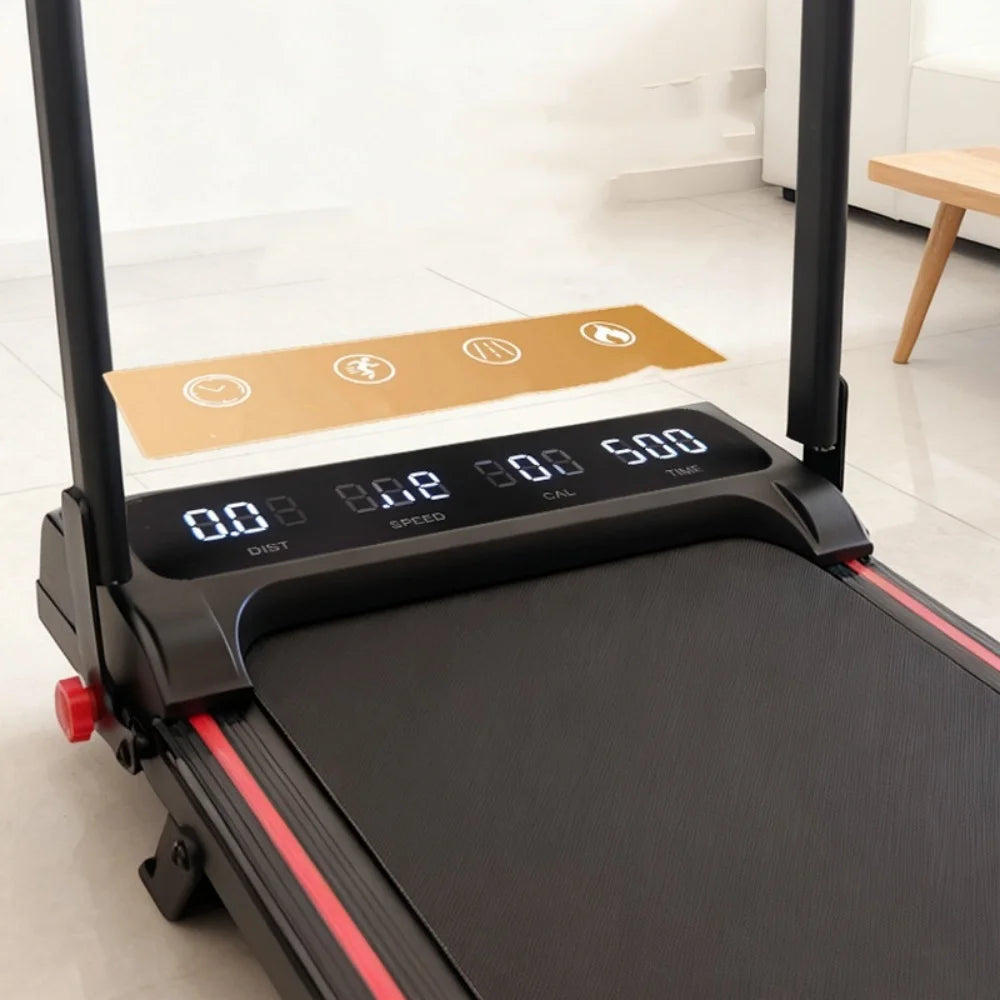 Driving Walking Pad Treadmill With Bracket For Home Use