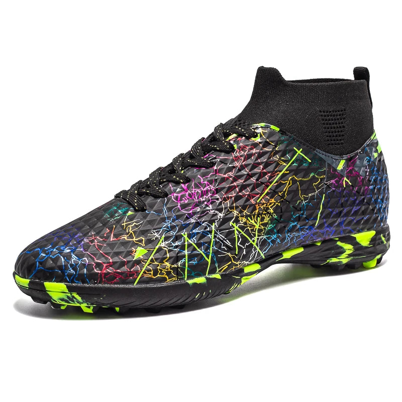 MaiJiaKa Soccer Cleats Mens Outdoor Football Boots