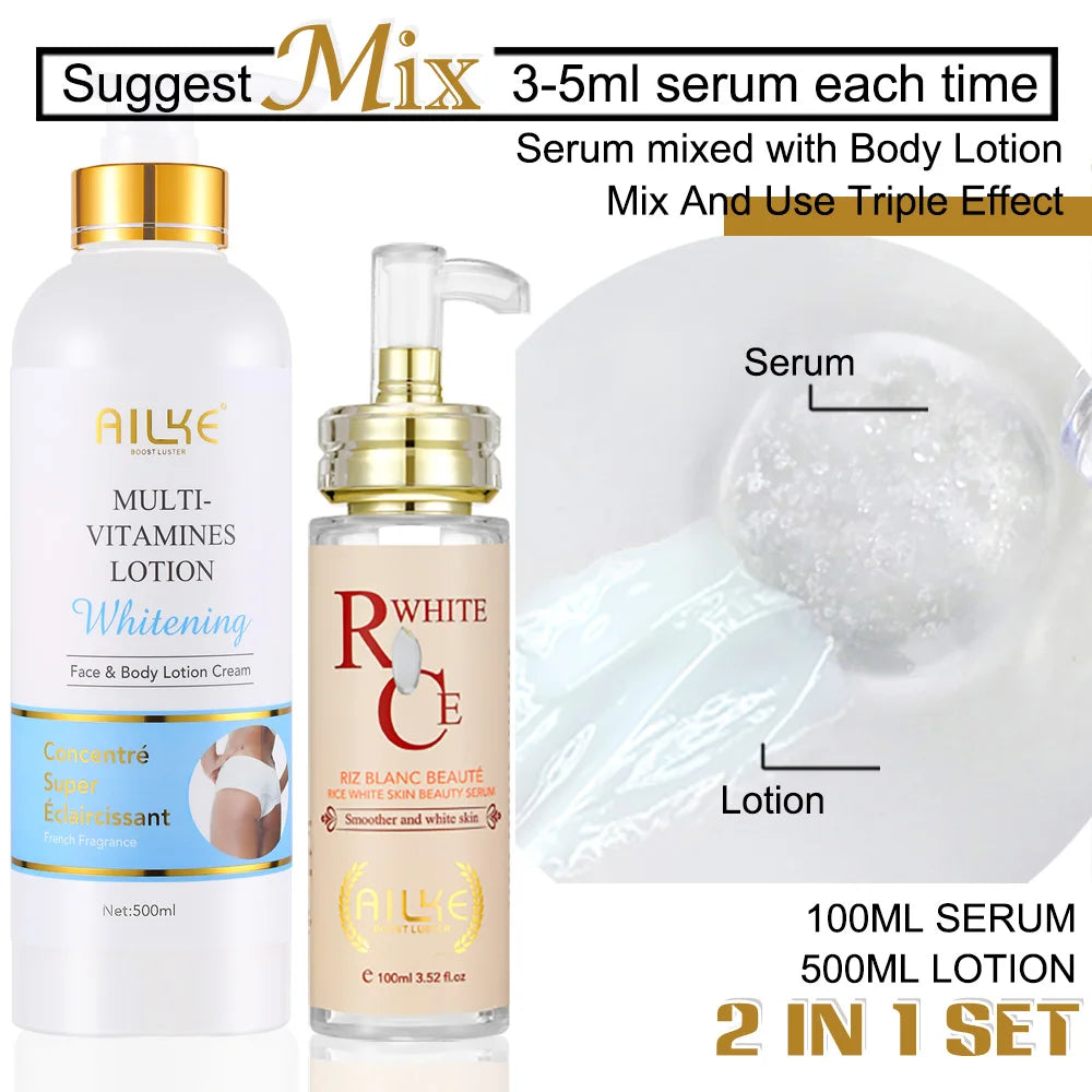 Ailke Multi Vitamin Whitening Body Lotion Moisturizer