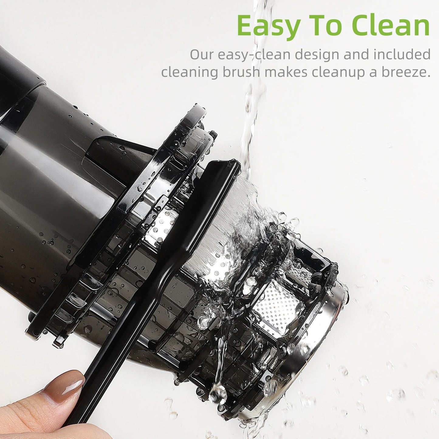 Biolomix Cold Press Juicer Slow Masticating 200W Fits Whole Fruits