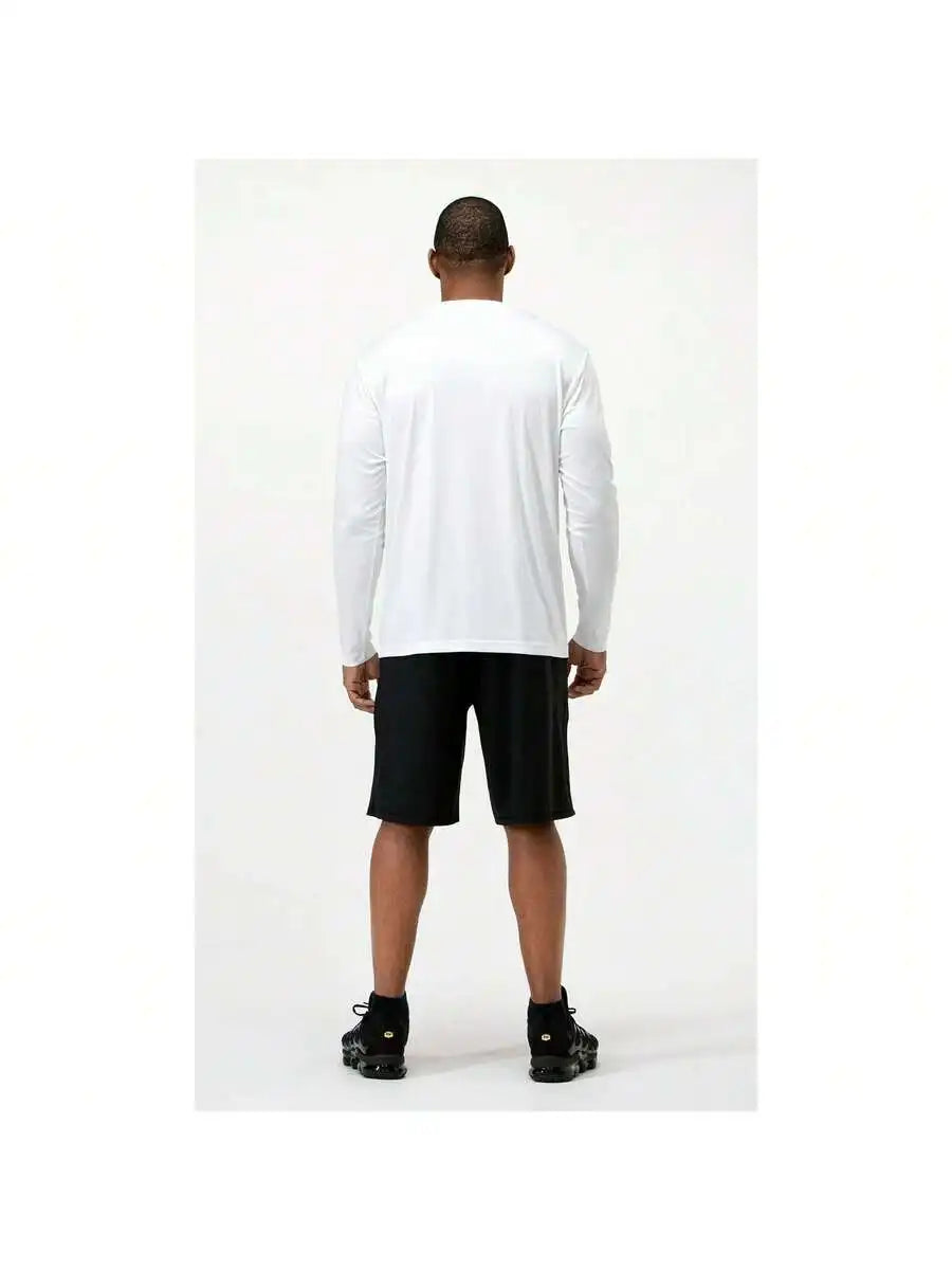 Mens UPF 50 Sun Protection Long Sleeve Tee For Outdoors