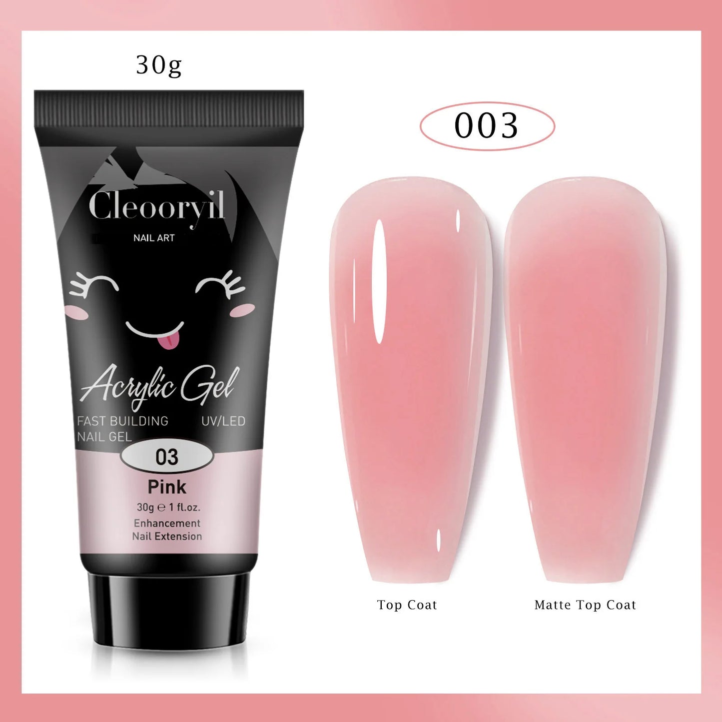 Misscheering Nail Extension Gel Poly Nail Acrylic Gel UV LED