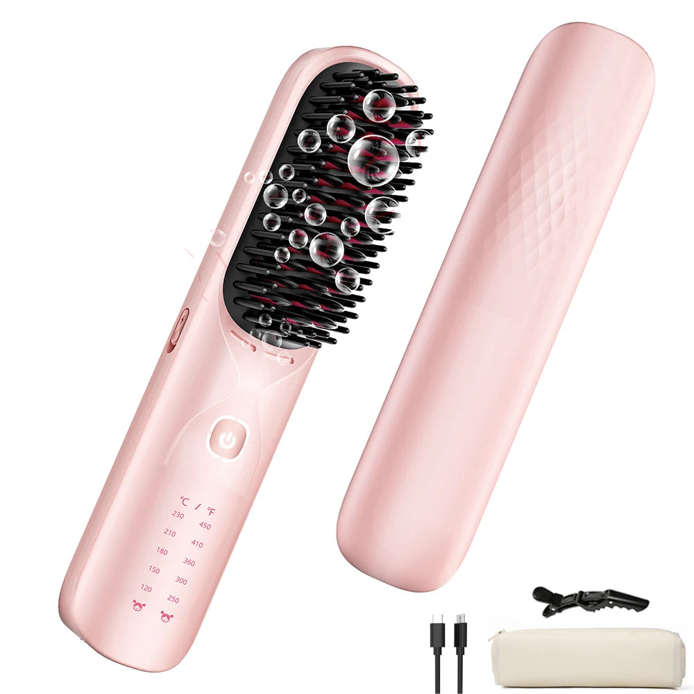 Bopcal Cordless Portable Rechargeable Ion Hair Straightener