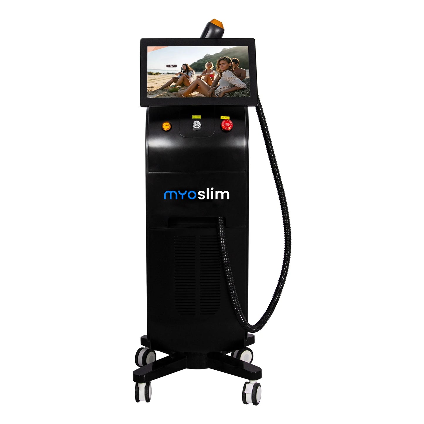 MYOSLIM 3 Wavelength 10bar Diode Laser Epilator Hair Removal System