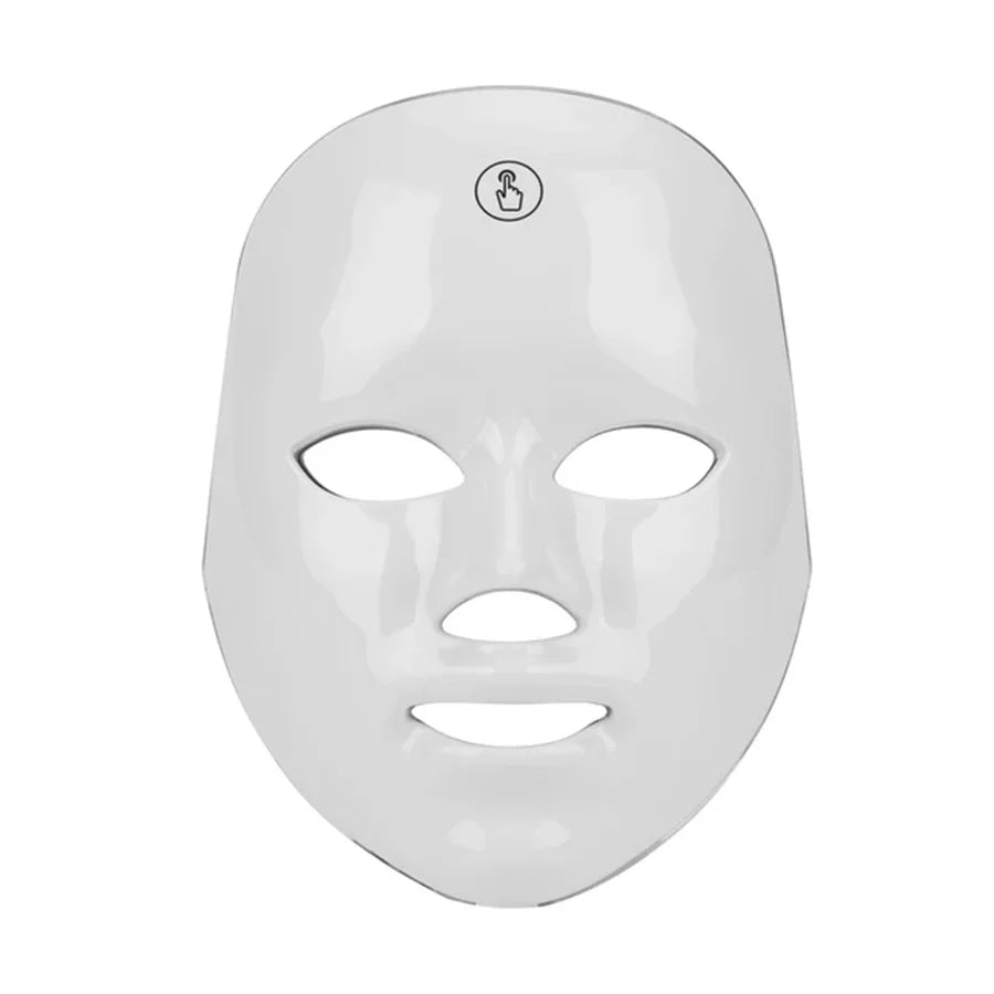 Rechargeable Seven Color LED Face Mask Facial Care Tool