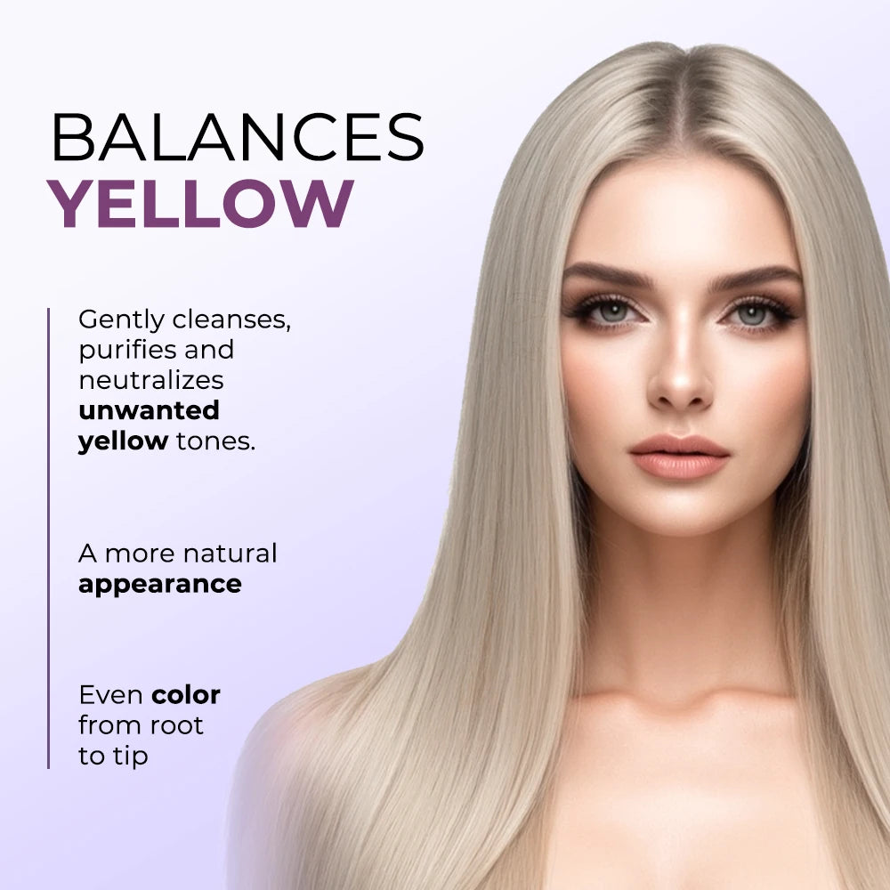 Karseell Purple Hair Mask Neutralizes Brass Tones For Blonde Highlights