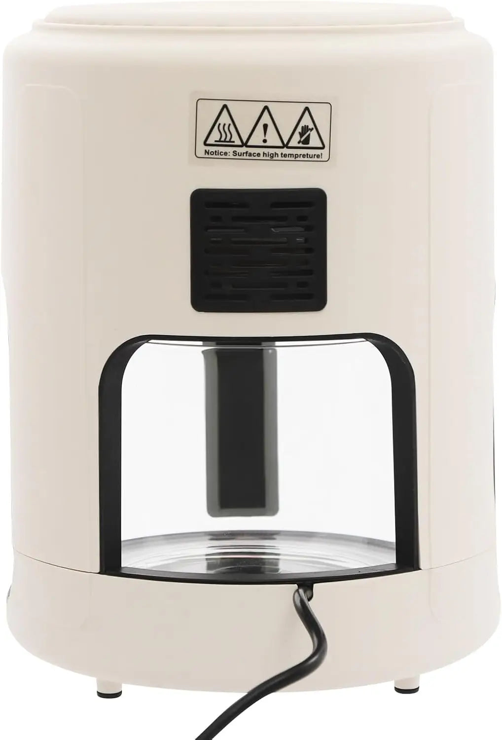 Portable Glass Air Fryer With 8 Presets And Digital Display