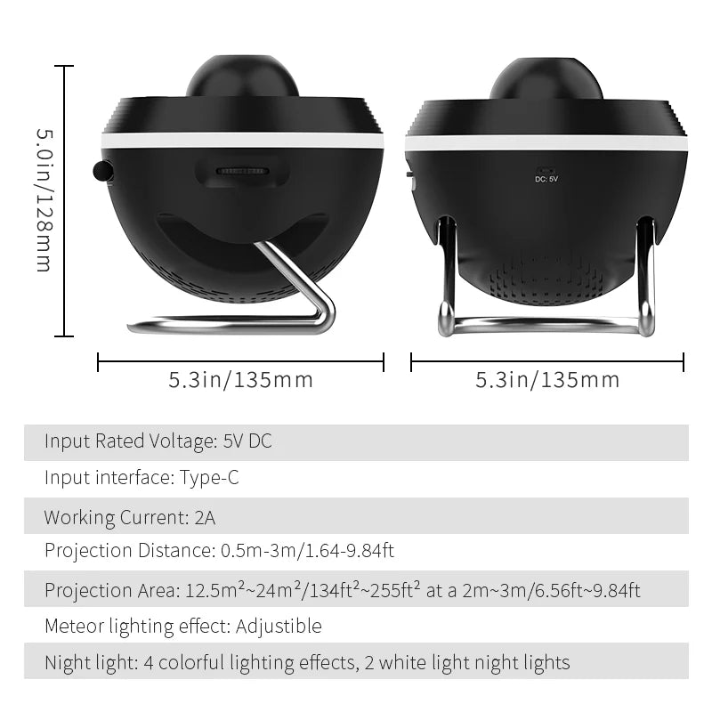 AUSYLE Galaxy Projector 13 In 1 Night Light Lamp Planetarium