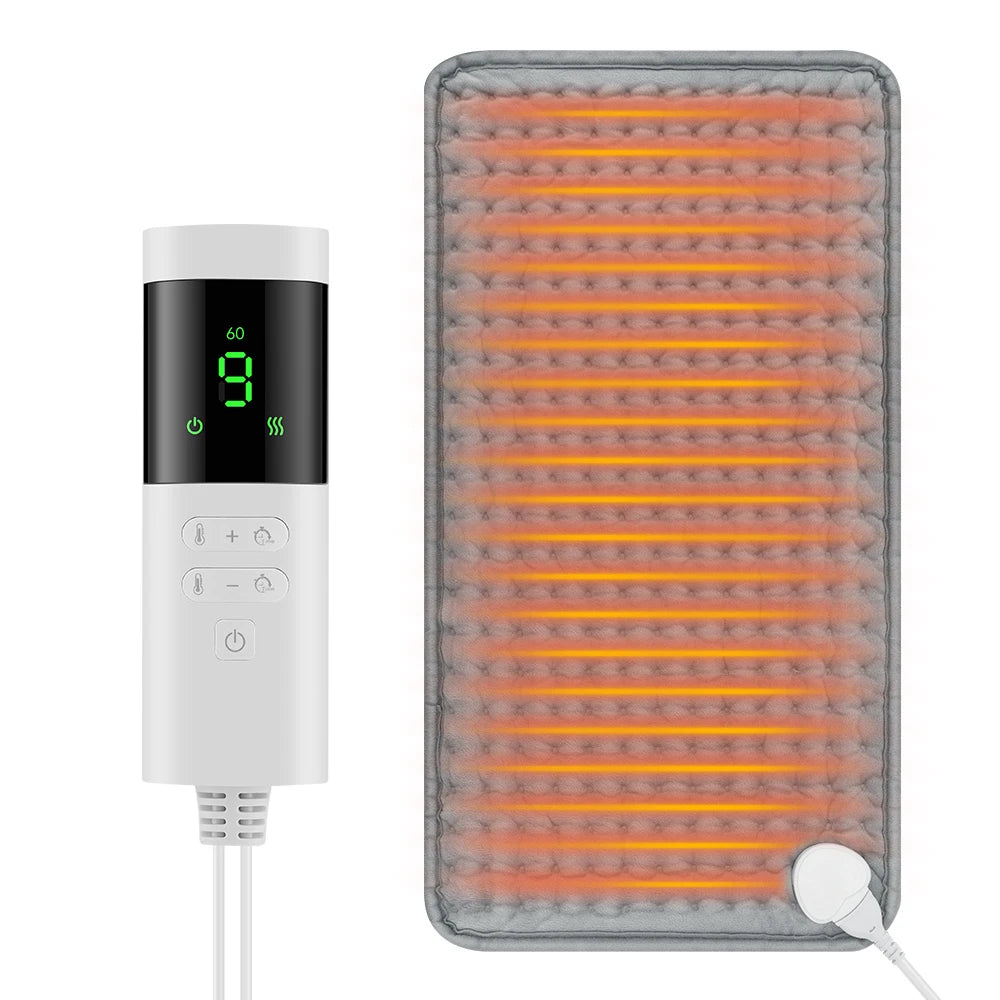 AFDEAL Electric Heating Pad 9 Level 4 Mode Timer Premium