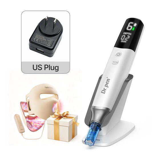 Dr.Pen M9 Microneedle And Hello Face M300 LED Beauty Mask