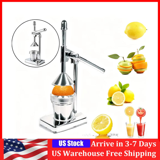 Stainless Steel Manual Juicer Orange Juice Extractor