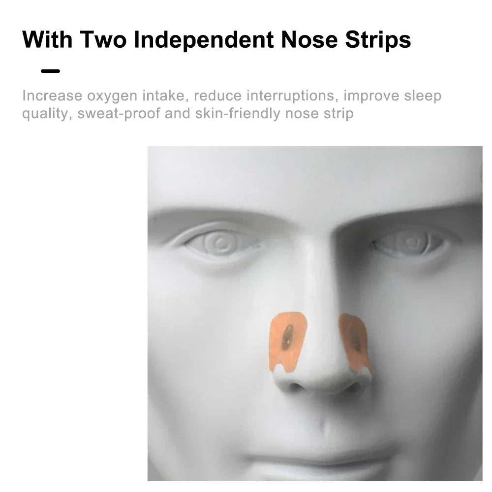 Nose Breathing Patches Nasal Dilators for Improved Airflow