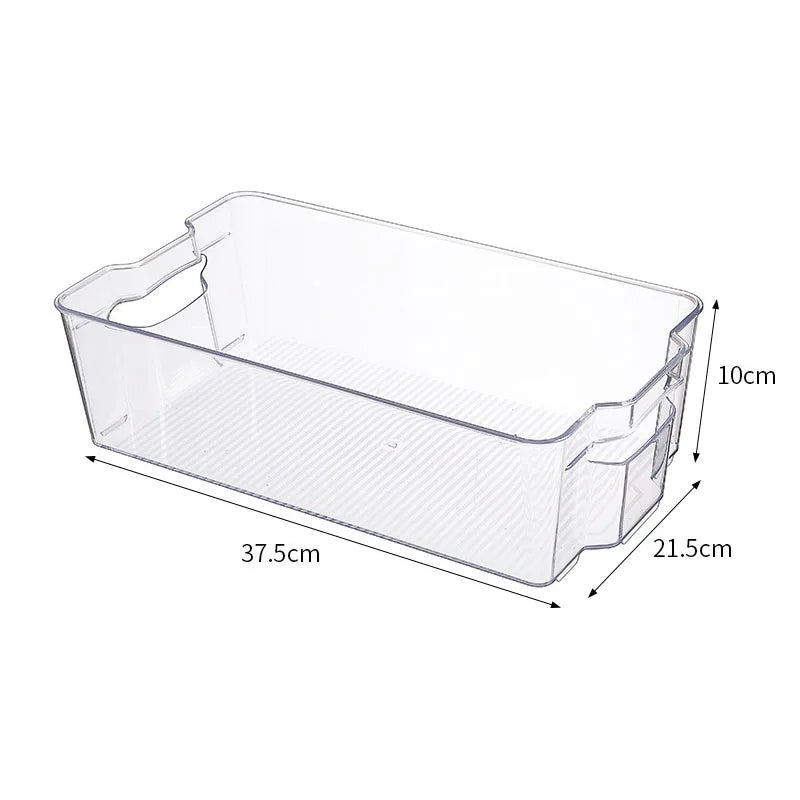 Transparent Refrigerator Storage Box Vegetables Fruit Organizer Clear Container