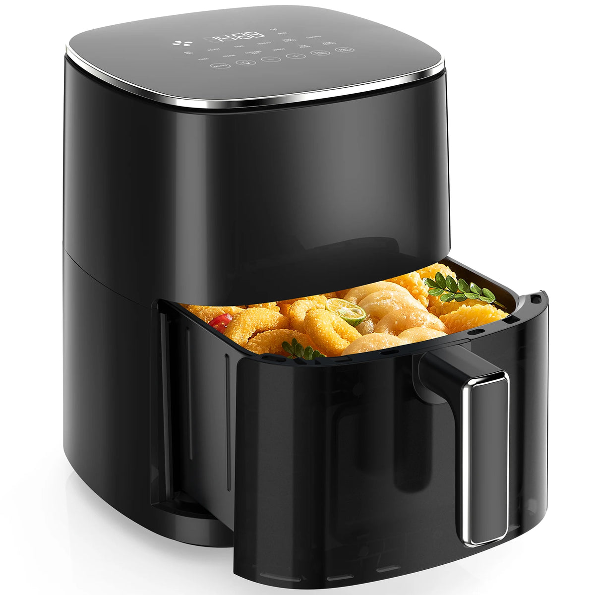 JHK 6 Quart Square Air Fryer With Window