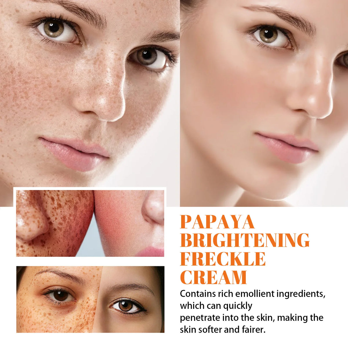 Eelhoe Papaya Brightening Face Cream For Dark Spots