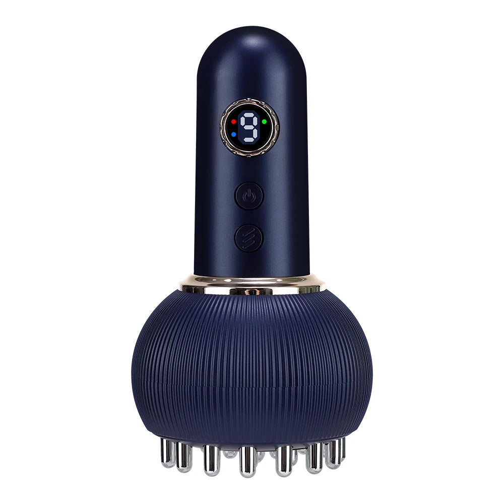Hailicare Wireless Electric Heated Massage Brush For Microcurrent Back Massage