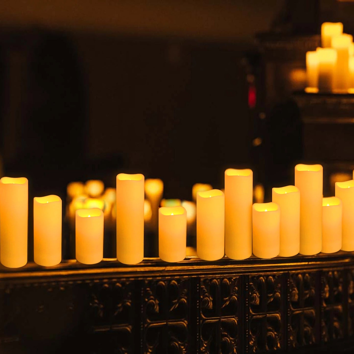 Flameless LED Candles Indoor Waterproof 24-144 Sets For Events