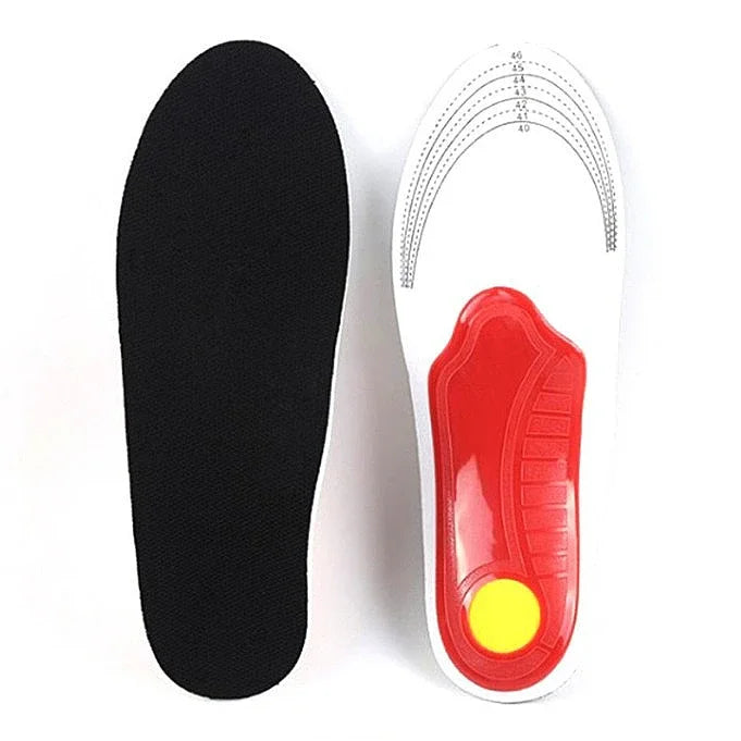 Orthotic Gel Insoles With Arch Support For Plantar Fasciitis Unisex