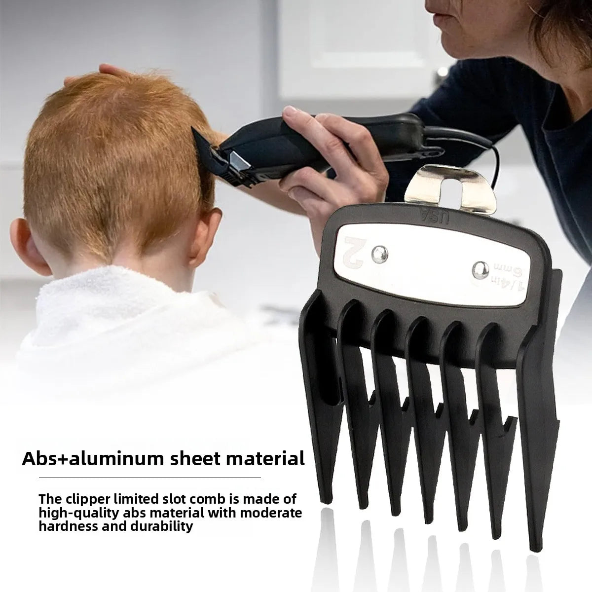 8 Piece Universal Hair Clipper Limit Guide Comb Set