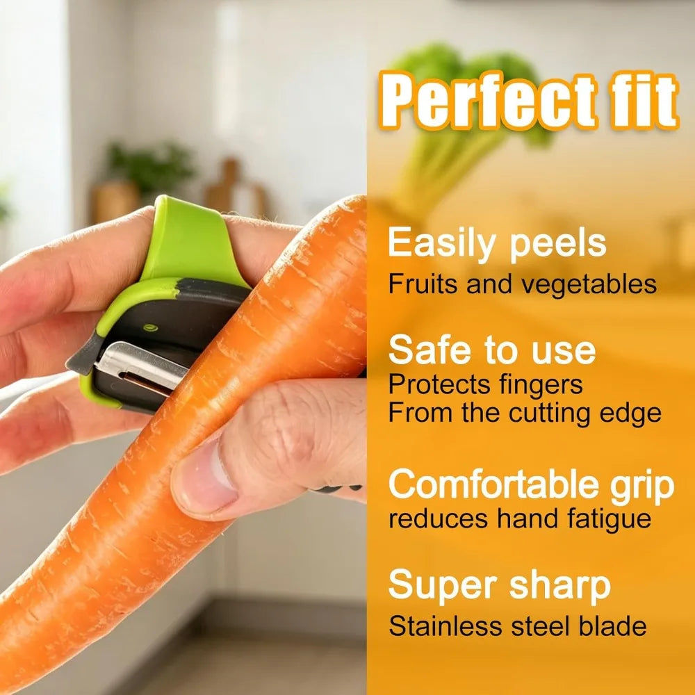 Portable Kitchen Peeling Tool Stainless Steel Veggie Peeler