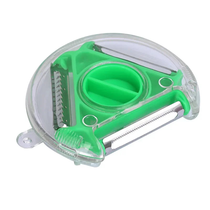 3 In 1 Magic Trio Peeler Set Slicer Shredder Cutter
