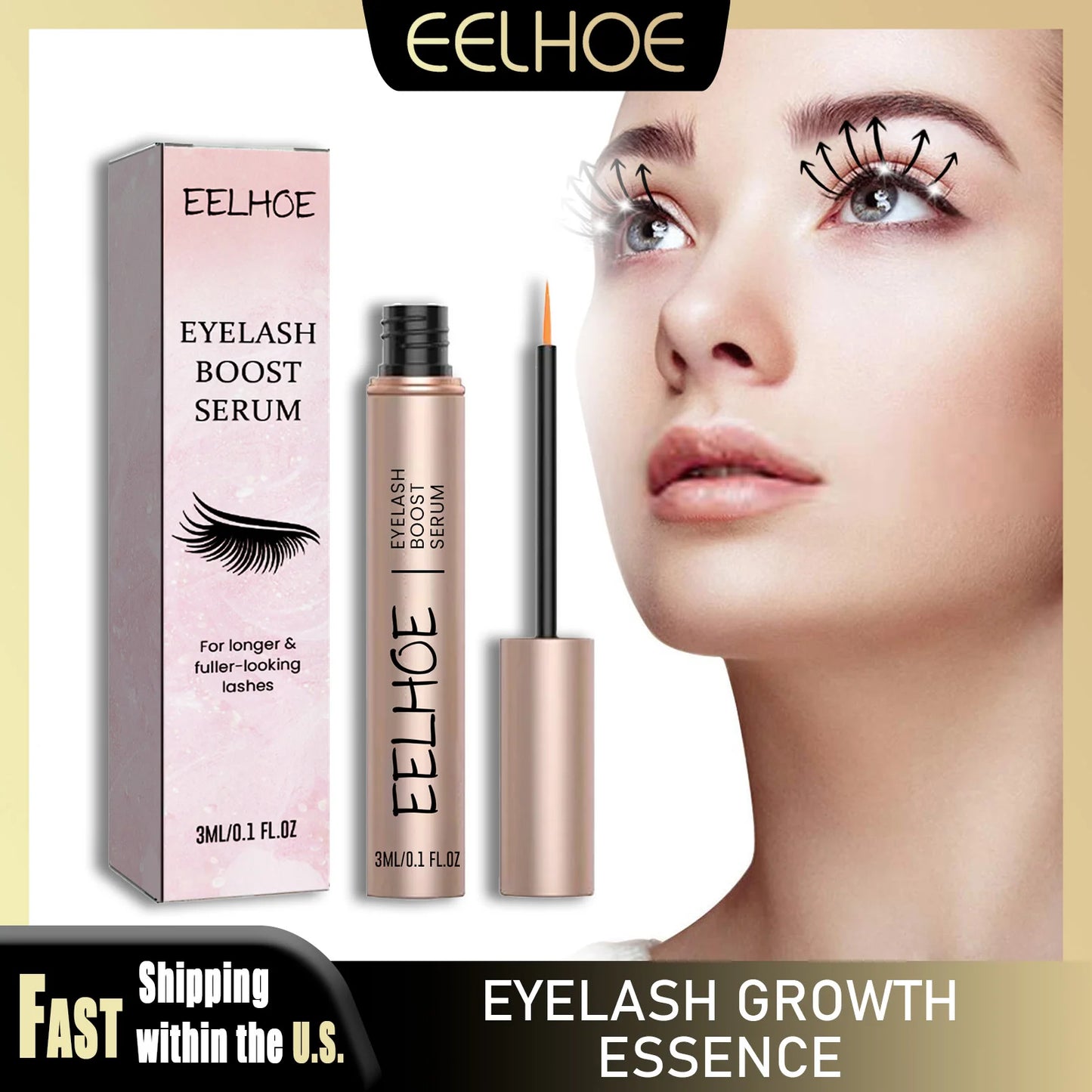 Eelhoe Eyelash Enhancer Serum For Growth Of Eyelashes And Brows