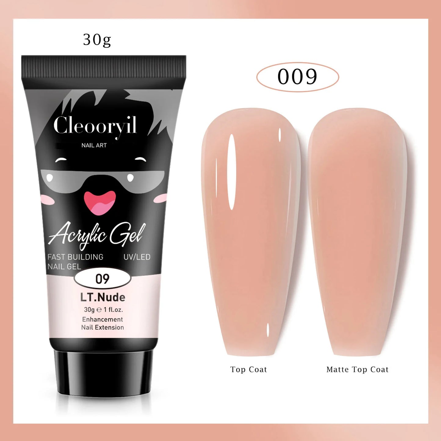 Misscheering Nail Extension Gel Poly Nail Acrylic Gel UV LED
