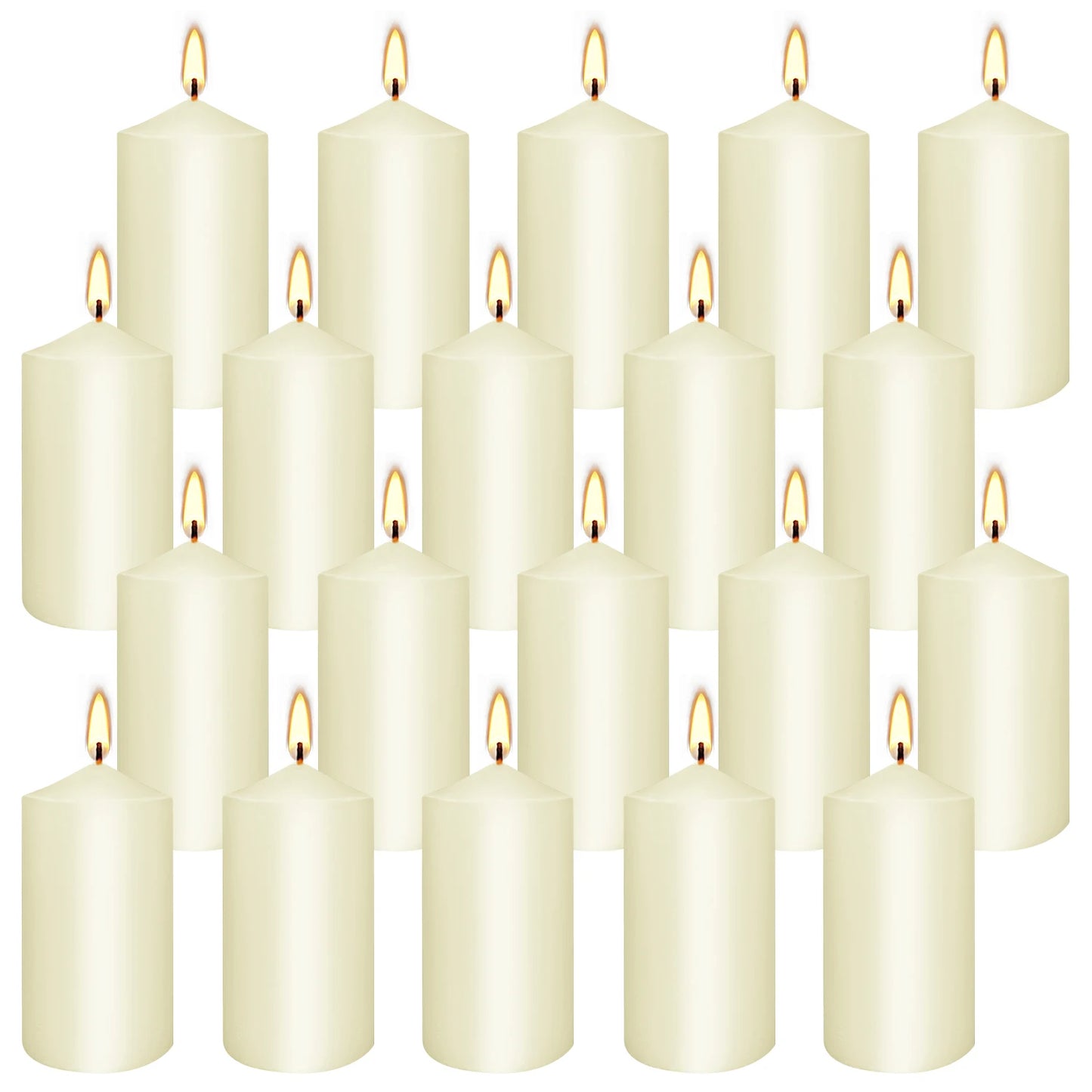 Pillar Wax Candles For Weddings And Home Decor Hand Poured
