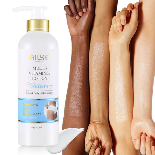 AILKE Multi Vitamin Body Lotion Whitening Dark Spot Correction
