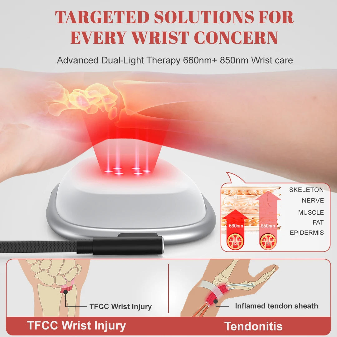 Astarexin Red Light Therapy Mouse Wrist Rest 660nm 850nm
